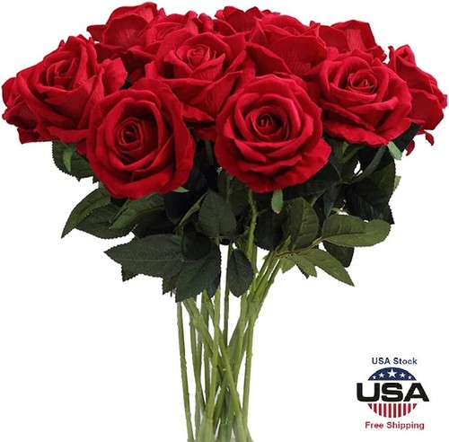 10pcs silk roses flowers - silk,